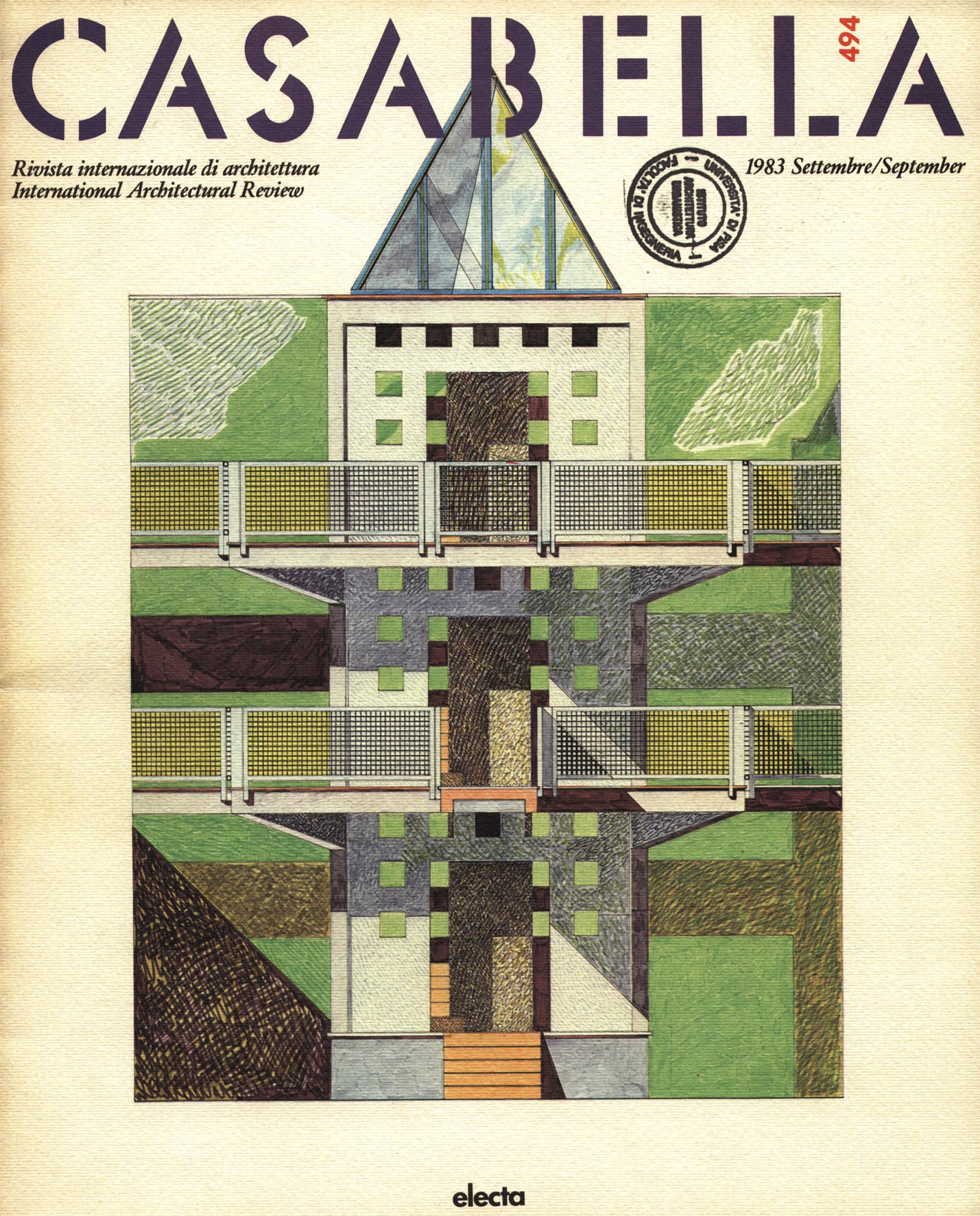 ”Casabella”, n°494, Settembre 1983, Ed. Electa